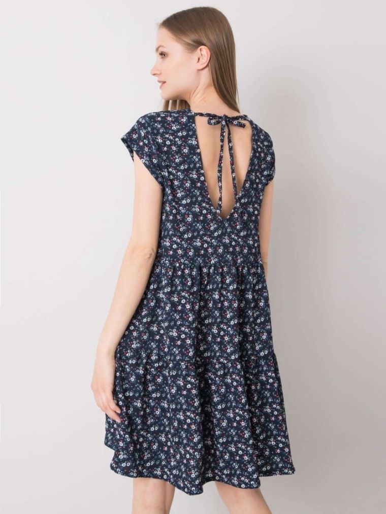 Sukienka damska, granatowa, Factory Price