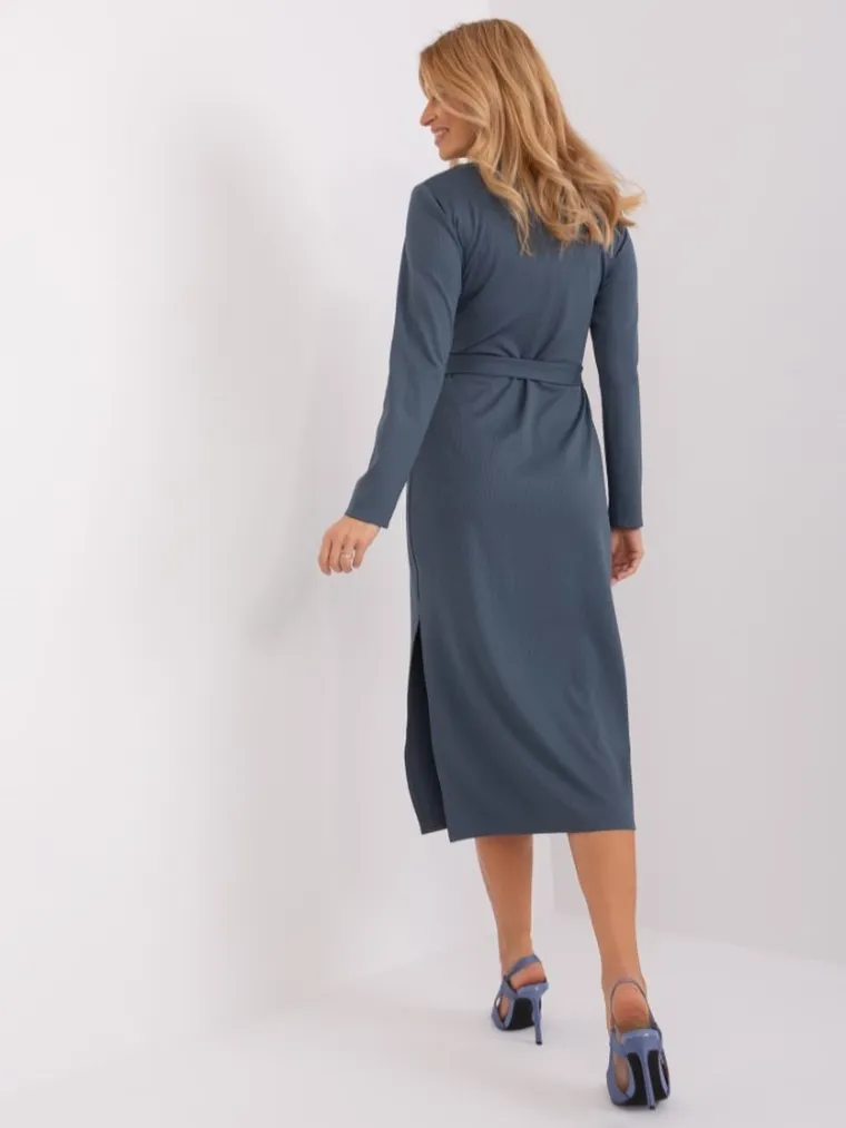 Sukienka damska, niebieska, Lakerta