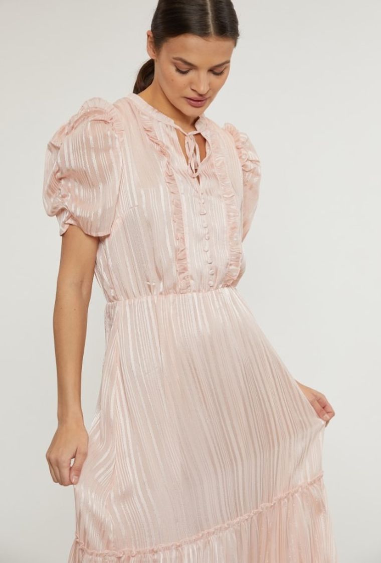 Sukienka damska, różowa, Monnari