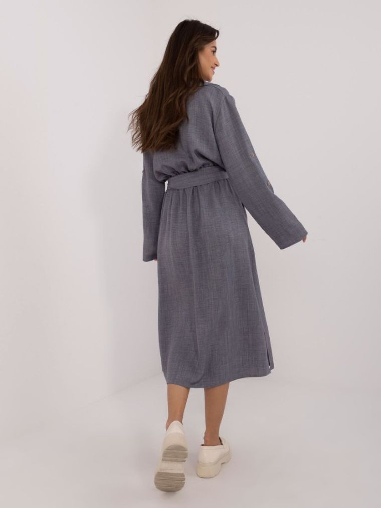 Sukienka damska, szara, Lakerta