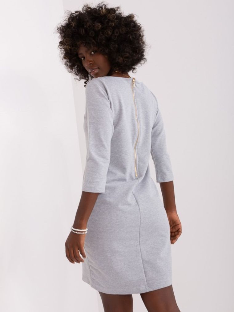 Sukienka damska, szara, Lily Rose