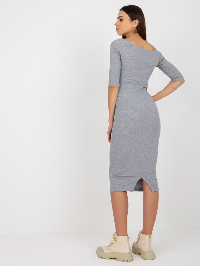 Sukienka damska, szara, Lily Rose