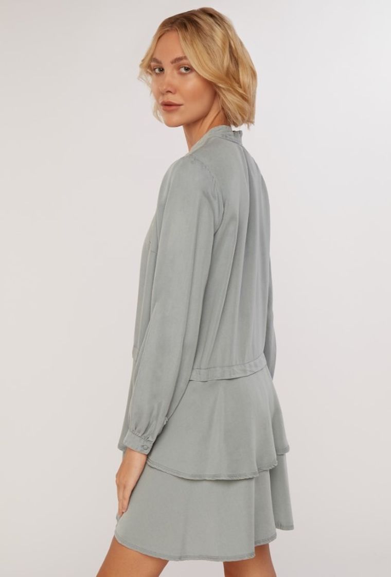 Sukienka damska, szara, Monnari