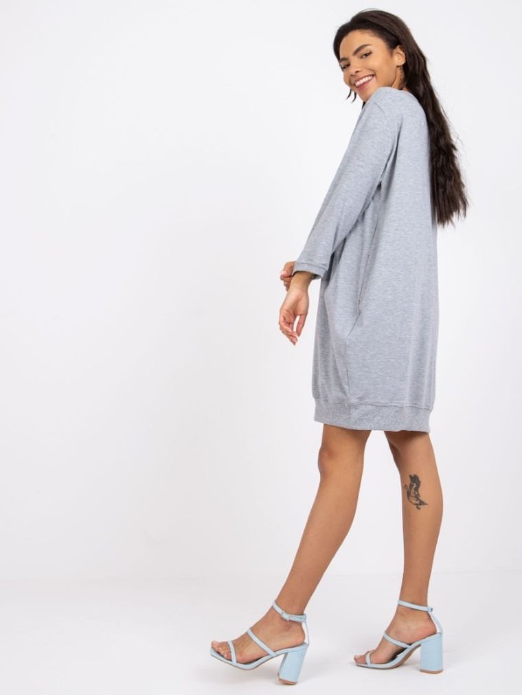 Sukienka damska, szara, Relevance