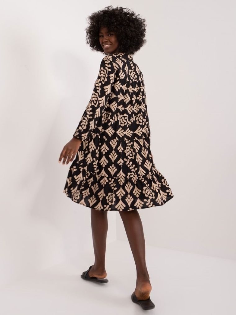 Sukienka damska z długim rękawem, mix, Sublevel