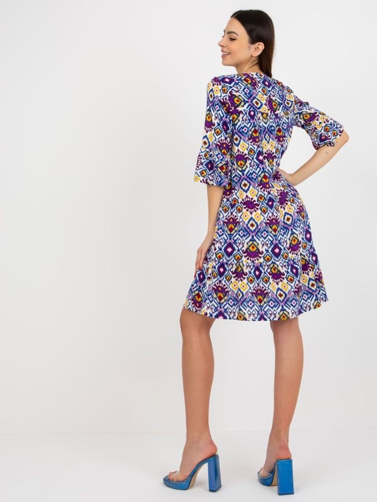 Sukienka damska z rękawem 3/4, mix, Sublevel