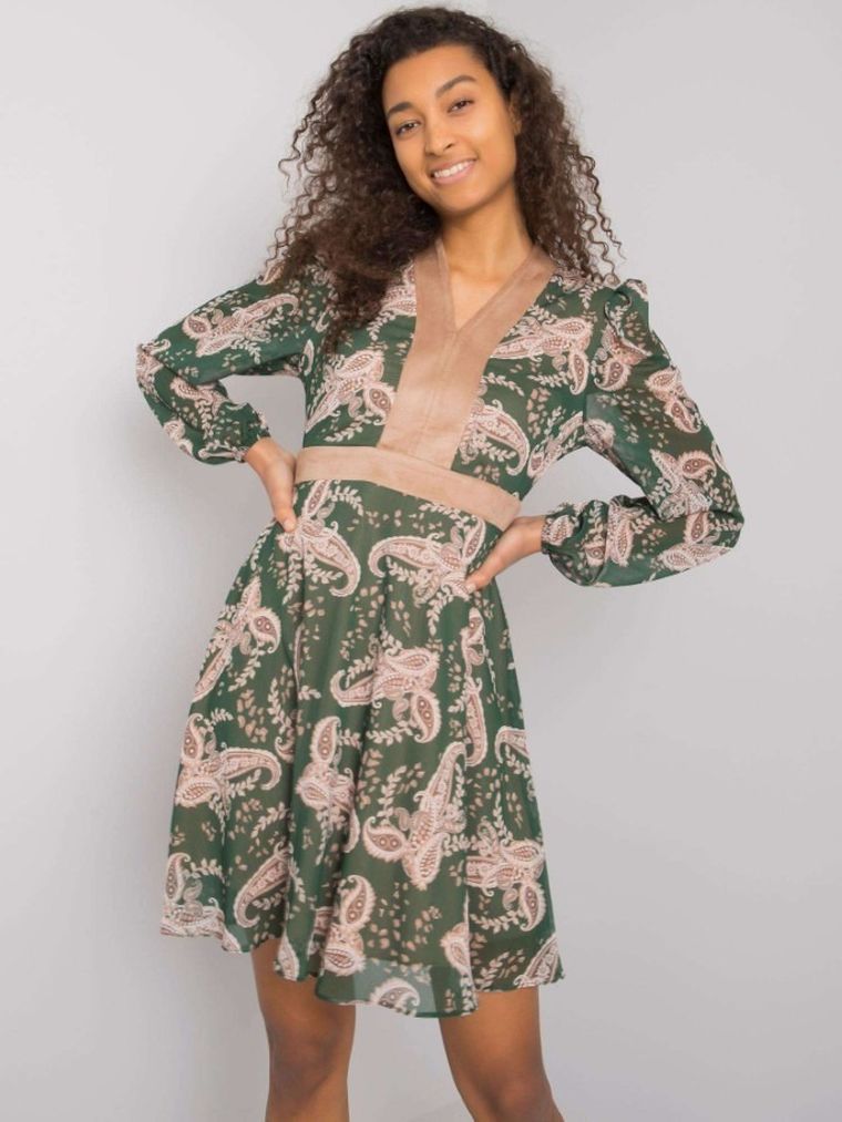 Sukienka damska, zielona, Factory Price