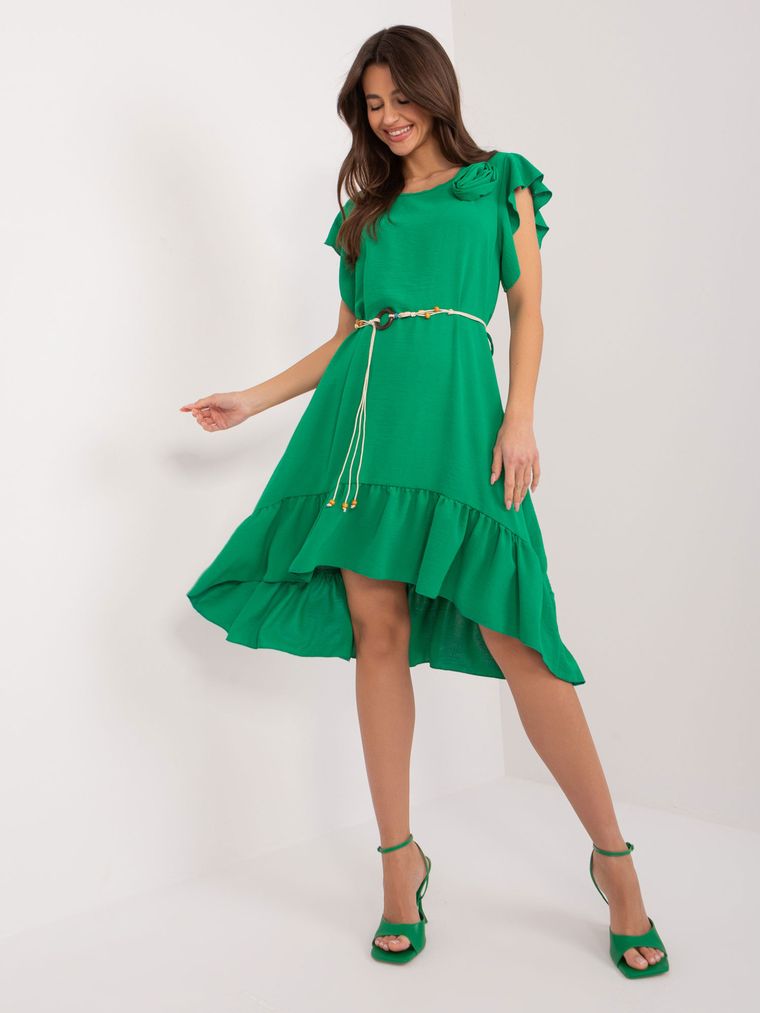 Sukienka damska, zielona, Italy Moda