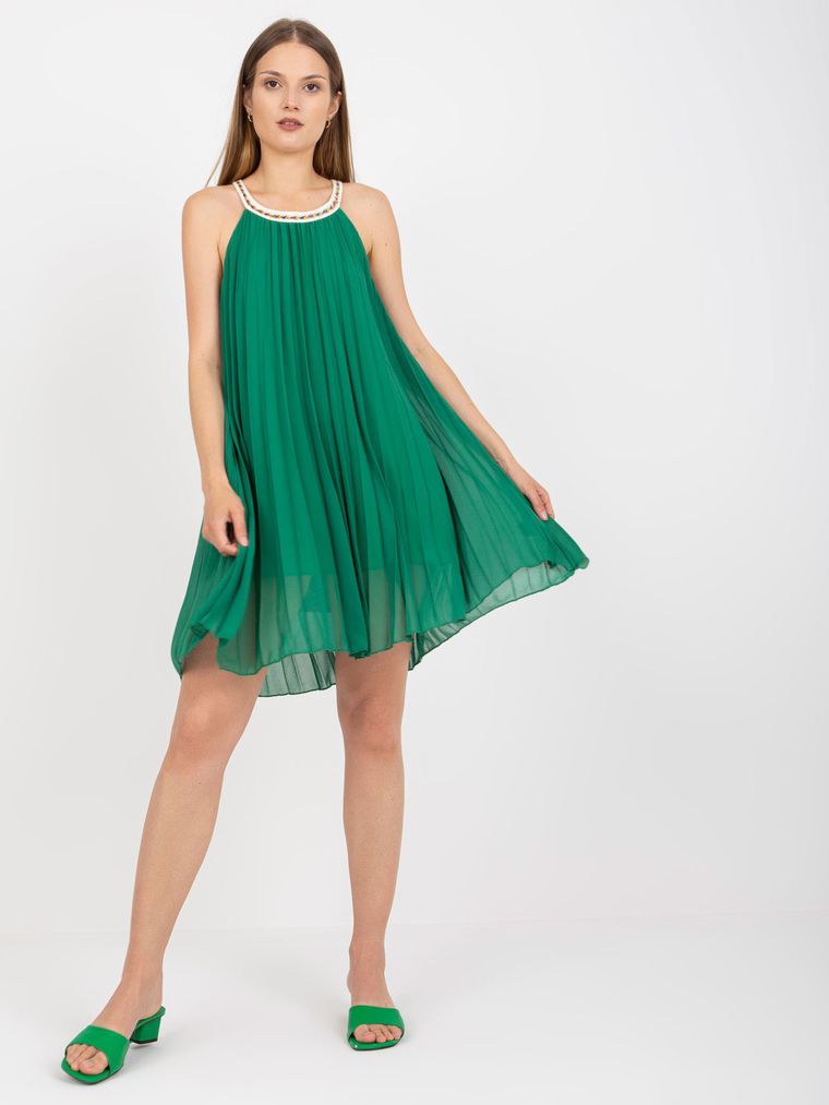 Sukienka damska, zielona, Italy Moda