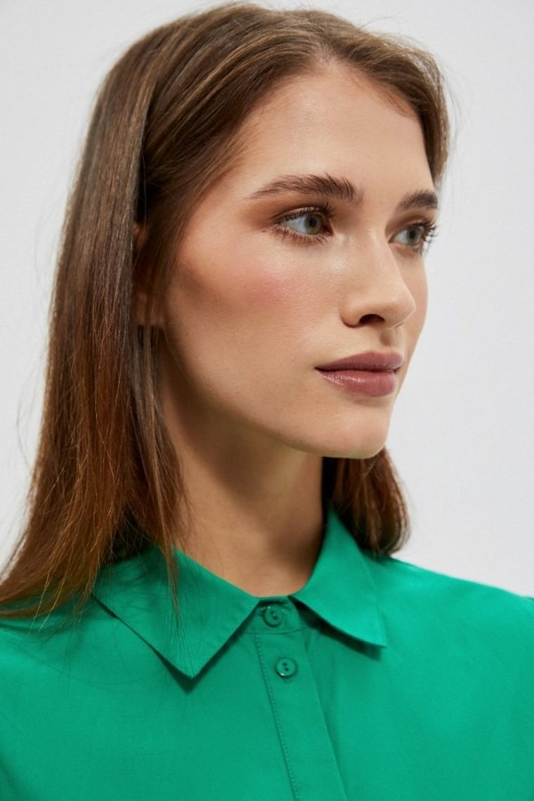 Sukienka damska, zielona, Moodo