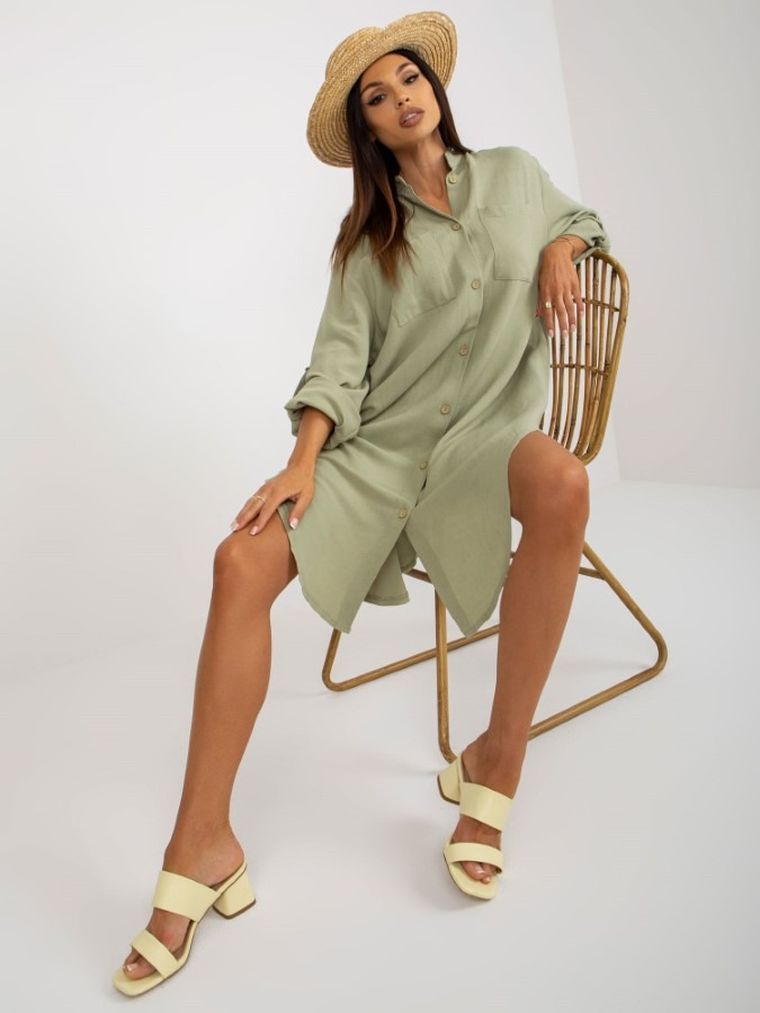 Sukienka damska, zielona, Och Bella