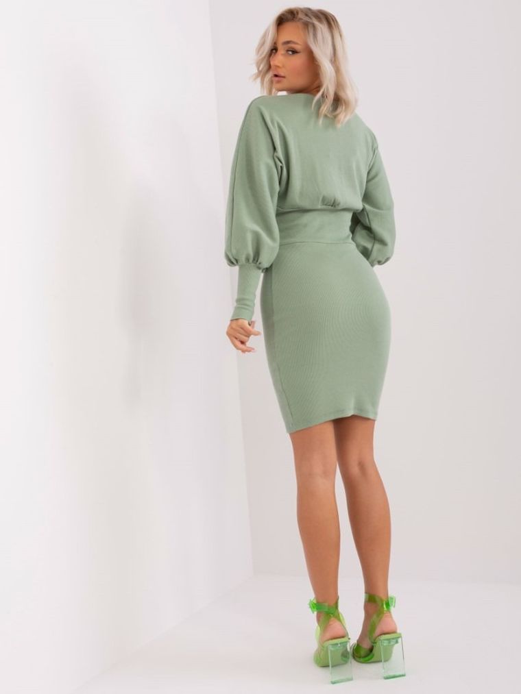 Sukienka damska, zielona, Rue Paris