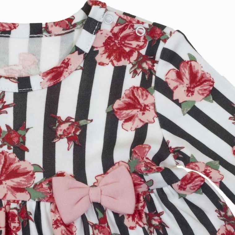 Sukienka dziewczęca z długim rękawem, mix, Nicol