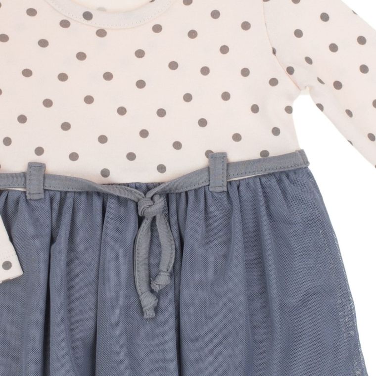 Sukienka dziewczęca z długim rękawem, mix, Nicol