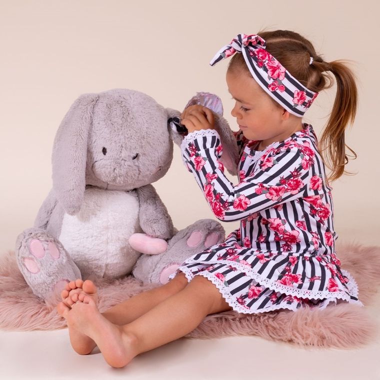 Sukienka dziewczęca z długim rękawem, mix, Nicol