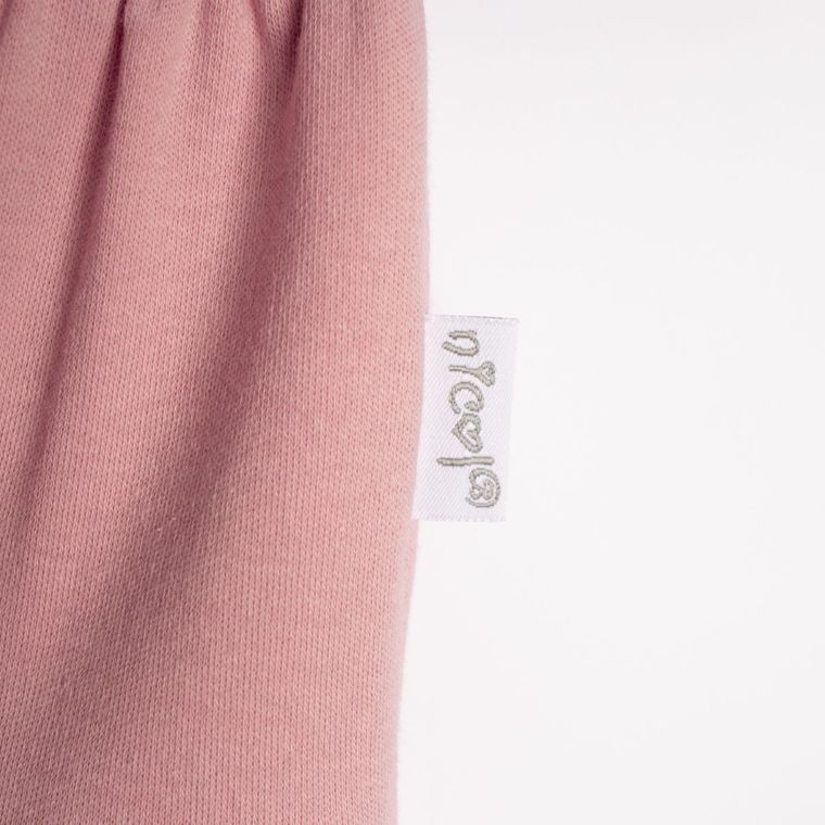 Sukienka dziewczęca z krótkim rękawem, różowa, Nicol