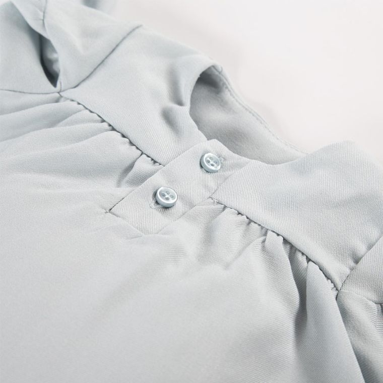 Sukienka dziewczęca z krótkim rękawem, zielona, Eevi