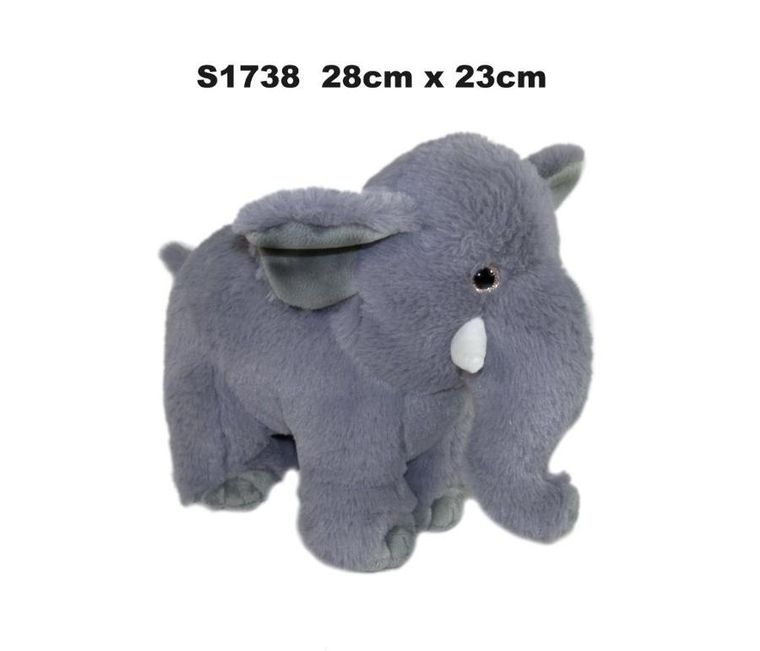 Sun-Day, Słoń, maskotka, 23-28 cm