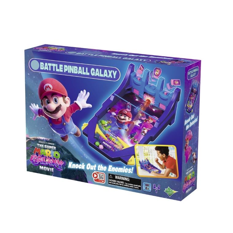 Super Mario, Galaxy Movie, Battle Pinball Game, gra zręcznościowa, 7629