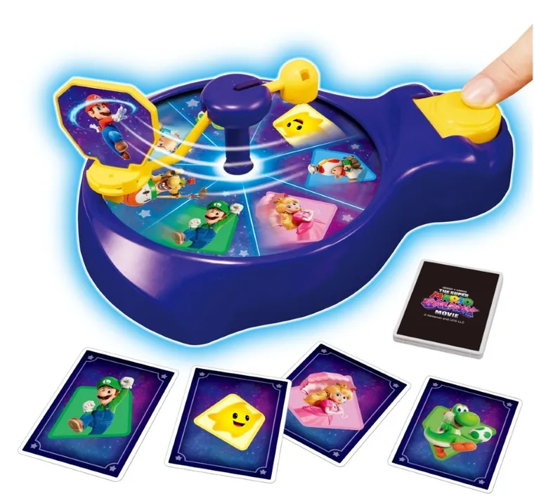 Super Mario, Galaxy Movie, Spin'n Match Game, gra zręcznościowa, 7639