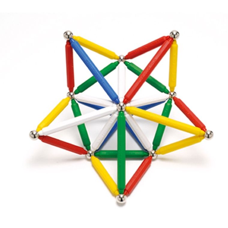 Supermag Maxi Classic, klocki magnetyczne, 92 elementy