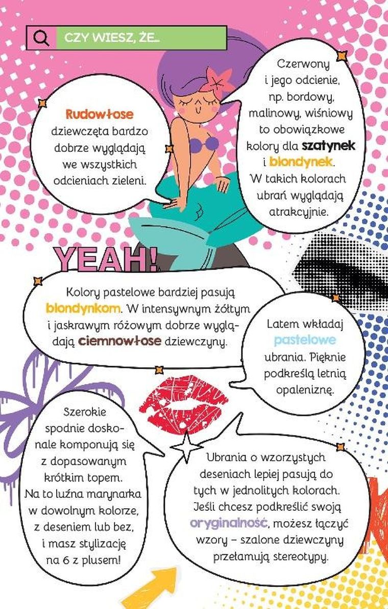 Supermodelki z naklejkami. Kolorowanka szalonej dziewczynki + moda, ciekawostki, porady