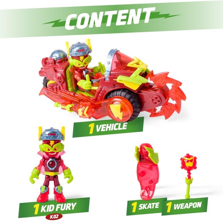 SuperThings, Combat Vehicles, Kazoom, pojazd z figurką