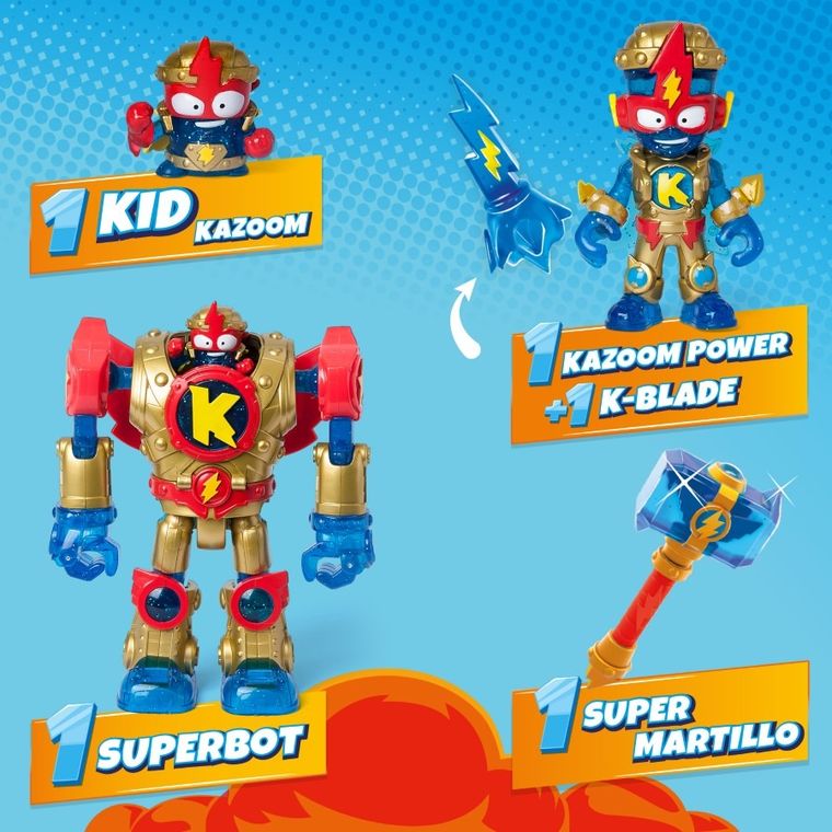 SuperThings, Superbot, Golden Armour, figurka