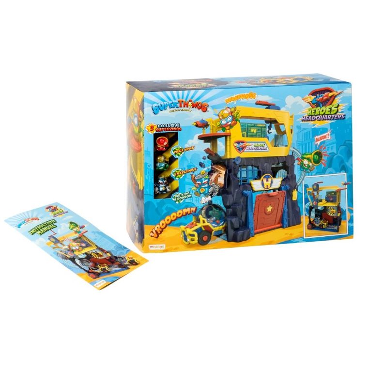 SuperZings, Heroes Headquaters, zestaw figurek