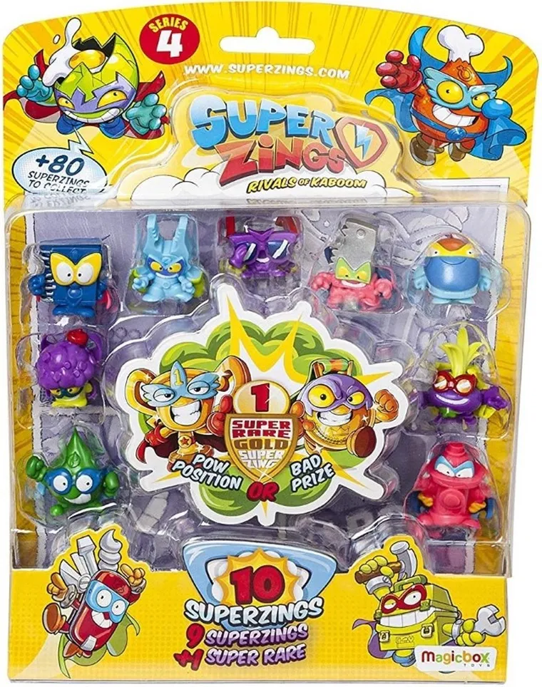 SuperZings, zestaw 10 figurek