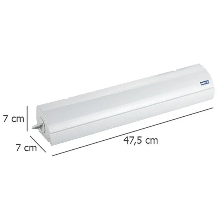 Suszarka na pranie, rozwijana, 5 sznurków do suszenia, szerokość 21m