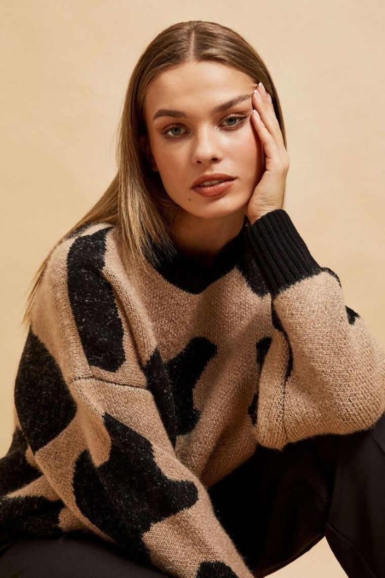 Sweter damski, mix, Moodo