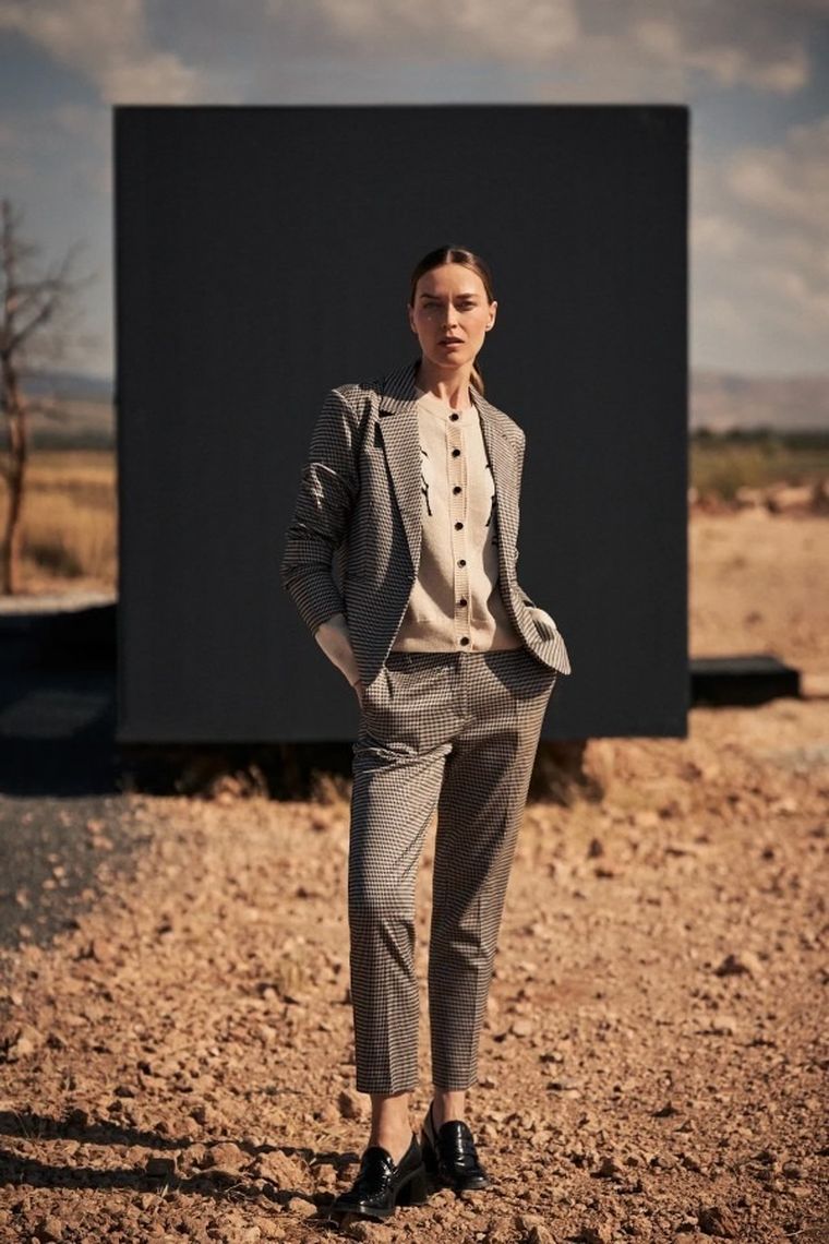 Sweter damski, rozpinany, beżowy, Moodo