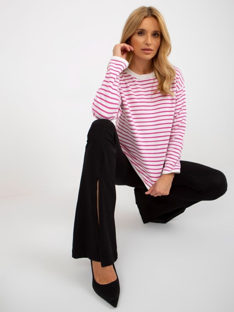 Sweter damski z wełną, mix, Rue Paris