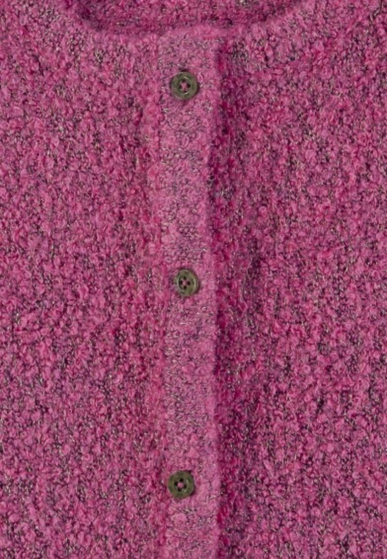 Sweter dziewczęcy, rozpinany, różowy, Lief