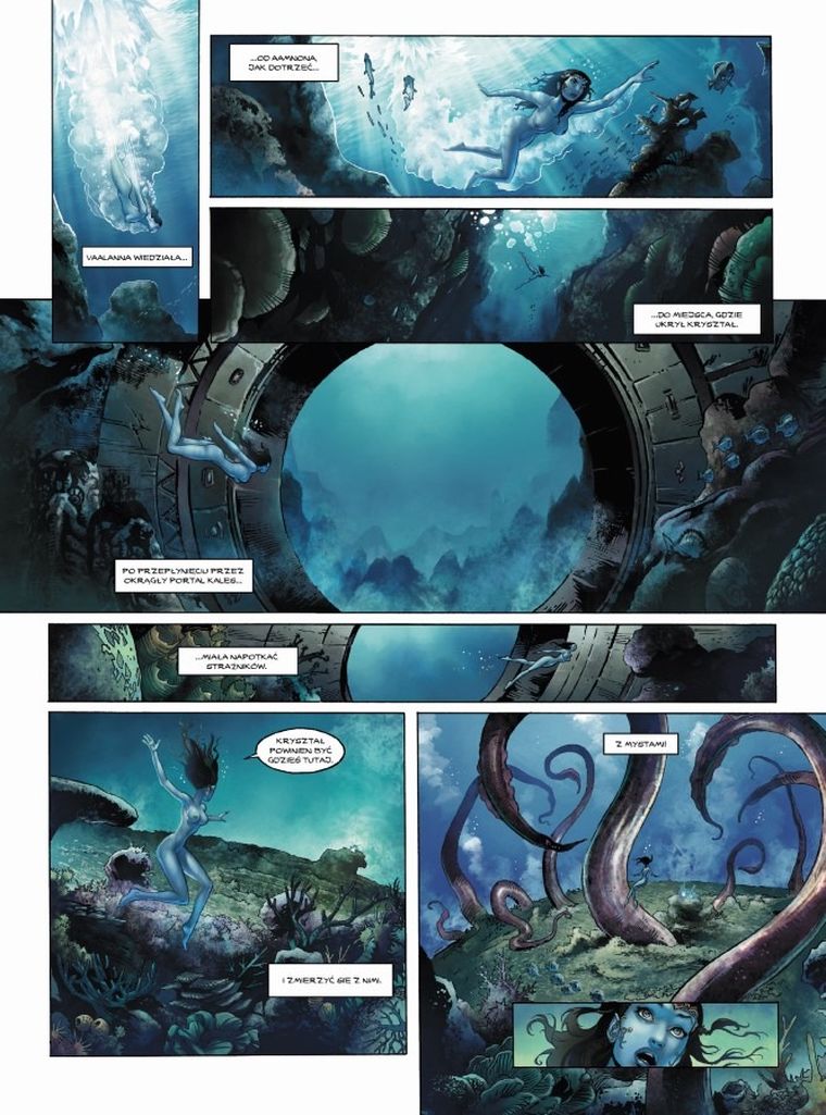 Świat Akwilonu. Elfy. Tom 1. Kryształ Niebieskich Elfów