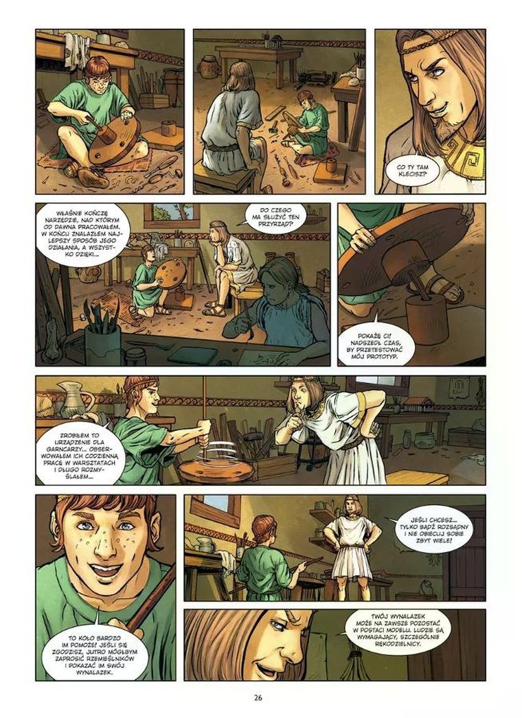 Świat Mitów. Dedal i Ikar