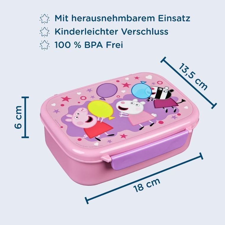 Świnka Peppa, lunchbox