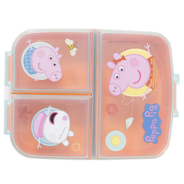 Świnka Peppa, lunchbox z przegródkami