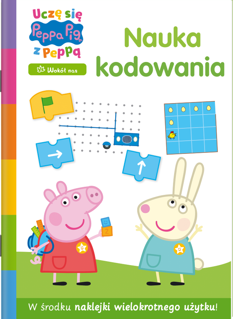 Świnka Peppa. Uczę się z Peppą. Nauka kodowania