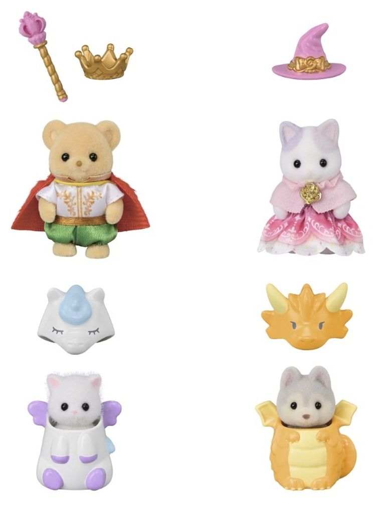 Sylvanian Families, 40th Anniversary, Dzieci w baśniowych strojach, zestaw figurek, 5842