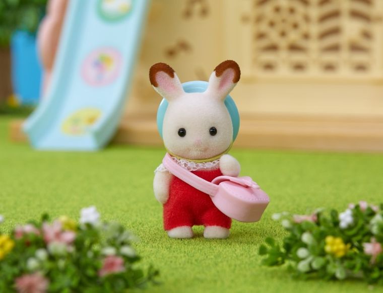 Sylvanian Families, dziecko królików z czekoladowymi uszkami, figurka, 5405