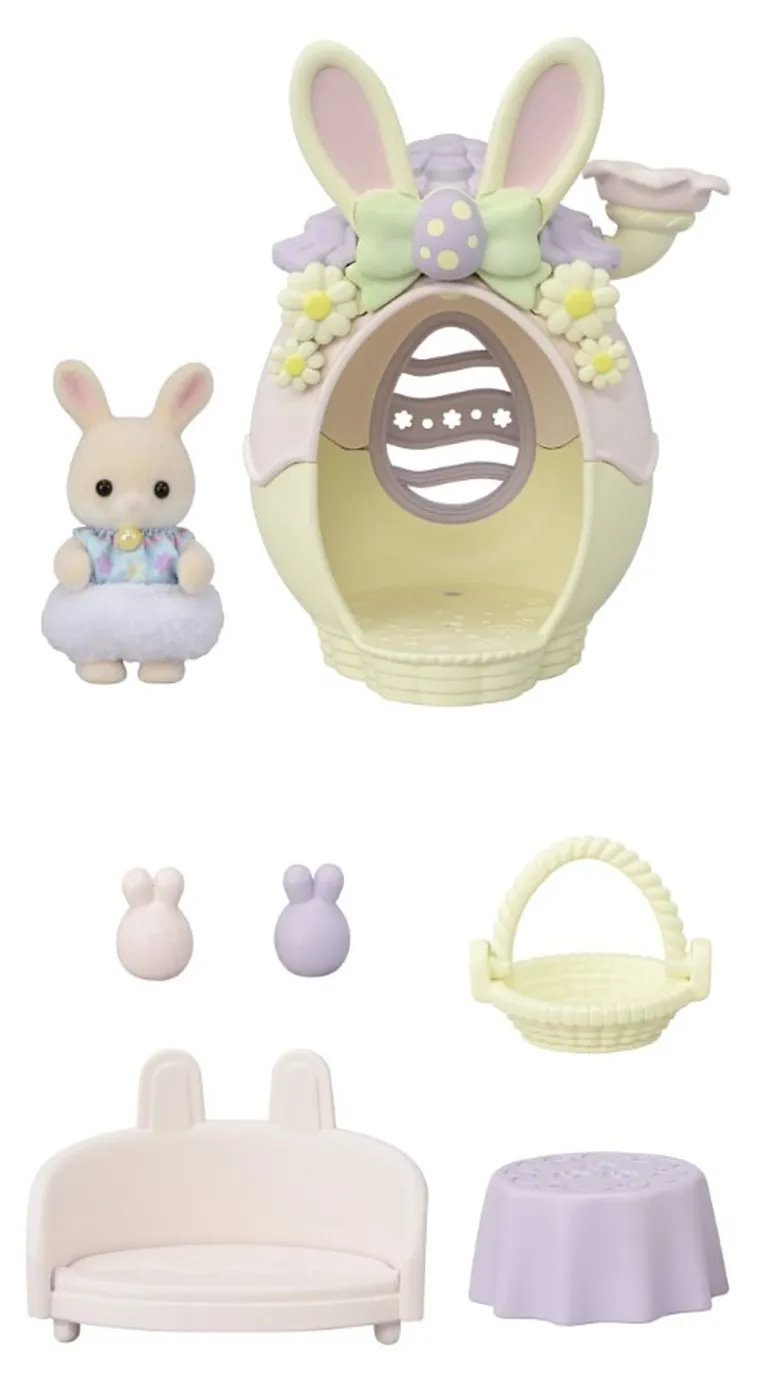 Sylvanian Families, Króliczek Wielkanocny, zestaw z figurką, 5802