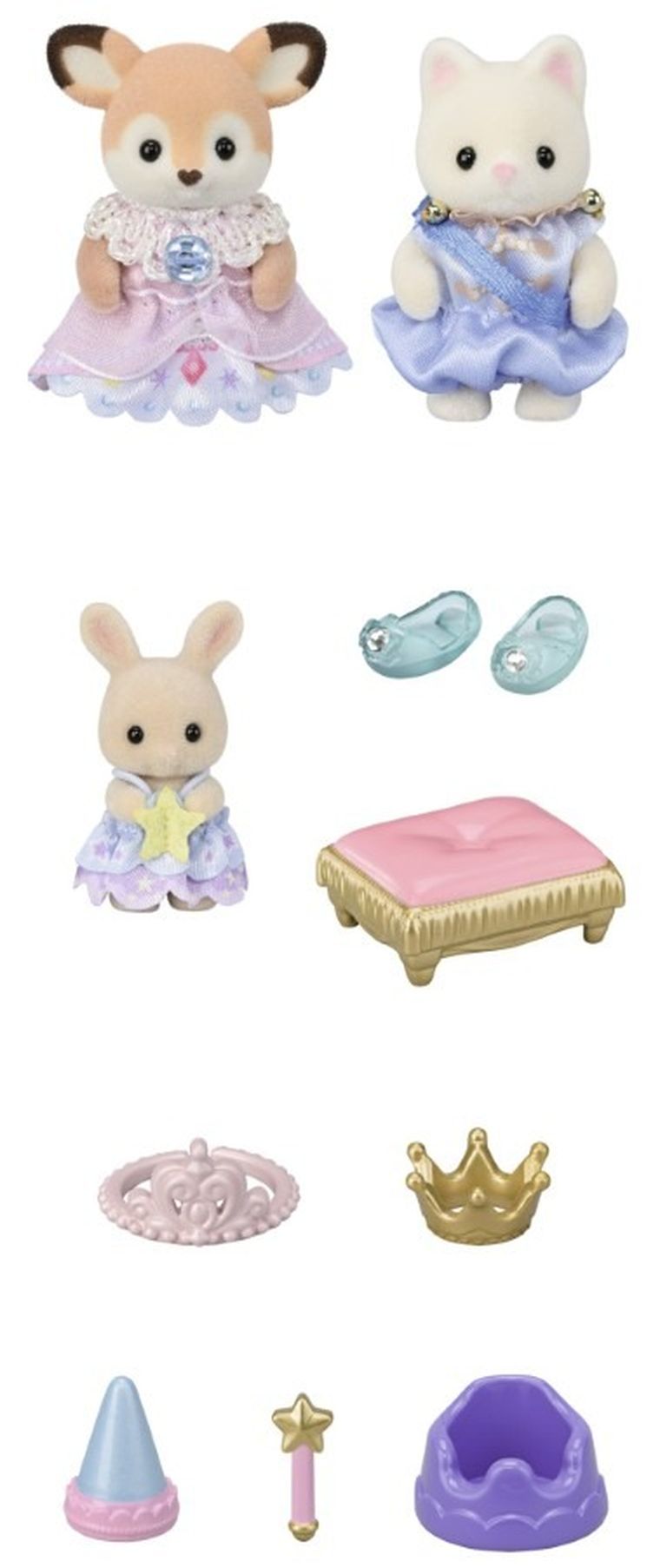 Sylvanian Families, Małe księżniczki, figurki z akcesoriami, 5818