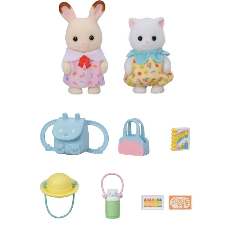 Sylvanian Families, Przedszkolaki, zestaw figurek z akcesoriami, 5747