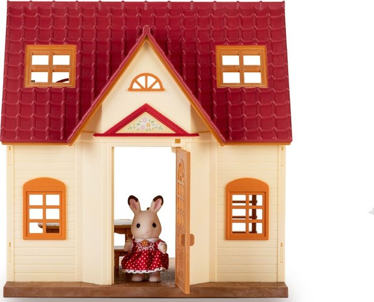 Sylvanian Families, Przytulny domek wiejski, zestaw startowy z figurką, 5242/5303