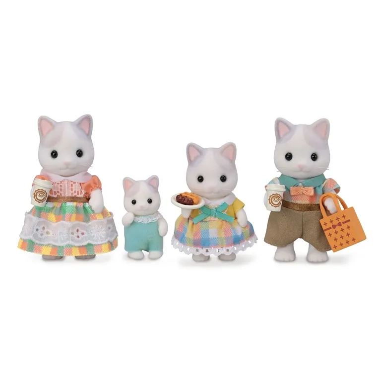 Sylvanian Families, Rodzina kotków, zestaw figurek, 5738