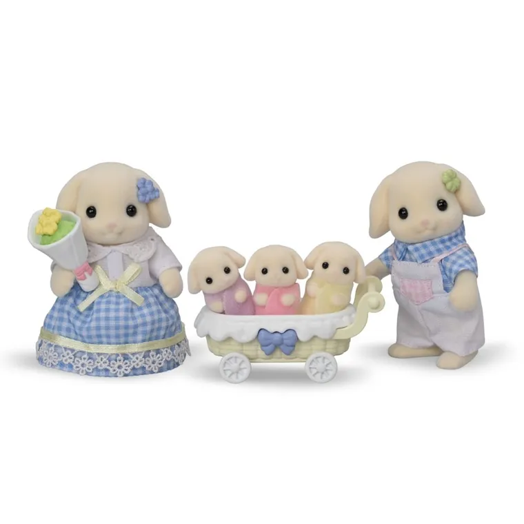 Sylvanian Families, Rodzina króliczków, zestaw figurek, 5735