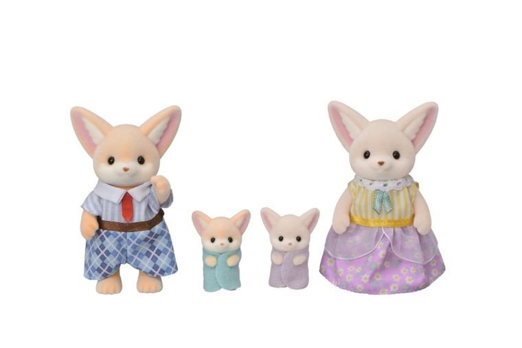 Sylvanian Families, Rodzina lisków pustynnych, zestaw figurek, 5696