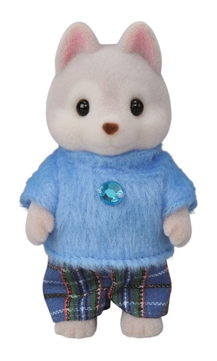 Sylvanian Families, rodzina piesków Husky, zestaw figurek, 5636